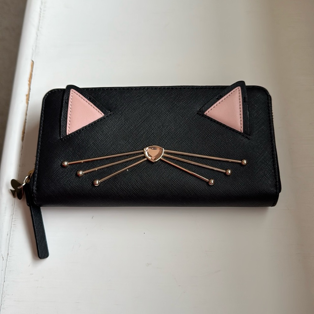 NWT Kate Spade Cat Wallet!